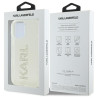 Karl Lagerfeld KLHCP16XHKLSTDCT Hardcase IML Rhinestones Logo for iPhone 16 Pro Max 6.9" / transparent