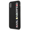 Karl Lagerfeld KLHCPXBHWHBK Hardcase Glossy Bauhaus for iPhone X/XS / black