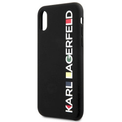 Karl Lagerfeld KLHCPXBHWHBK Hardcase Glossy Bauhaus for iPhone X/XS / black
