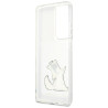 Karl Lagerfeld KLHCS21LCFNRC S21 Ultra G998 Hardcase Choupette Fun / transparent