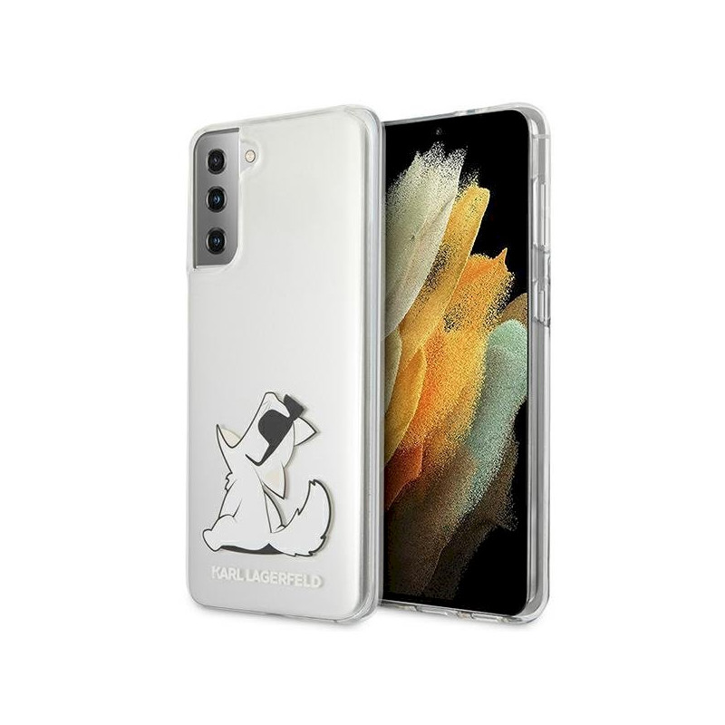 Karl Lagerfeld KLHCS21MCFNRC Hardcase Choupette Fun for Samsung Galaxy S21+ G996 / transparent