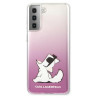 Karl Lagerfeld KLHCS21MCFNRCPI S21+ G996 Hardcase Choupette Fun / pink