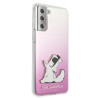 Karl Lagerfeld KLHCS21MCFNRCPI S21+ G996 Hardcase Choupette Fun / pink