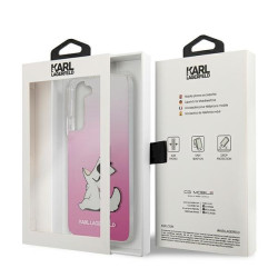 Karl Lagerfeld KLHCS22MCFNRCPI S22+ S906 Hardcase Choupette Eat / pink
