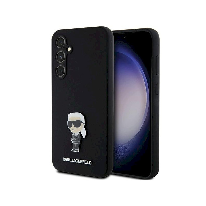 Karl Lagerfeld KLHCS23FEMHKNPK S23 FES711 Silicone Ikonik Metal Pin / black
