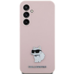 Karl Lagerfeld KLHCS23FESMHCNPP S23 FES711 Silicone Choupette Metal Pin / pink