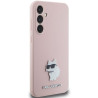 Karl Lagerfeld KLHCS23FESMHCNPP S23 FES711 Silicone Choupette Metal Pin / pink
