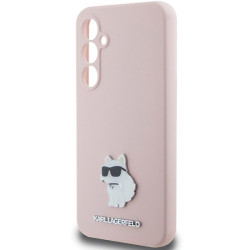 Karl Lagerfeld KLHCS23FESMHCNPP S23 FES711 Silicone Choupette Metal Pin / pink