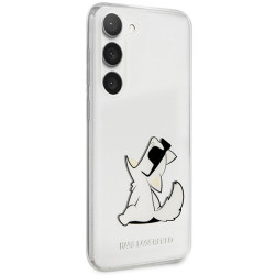 Karl Lagerfeld KLHCS23MCFNRC Choupette Fun Hardcase for S23+ S916 / transparent