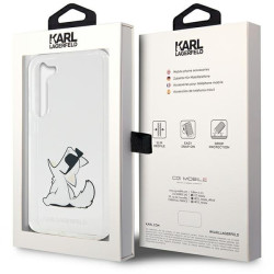 Karl Lagerfeld KLHCS23MCFNRC Choupette Fun Hardcase for S23+ S916 / transparent