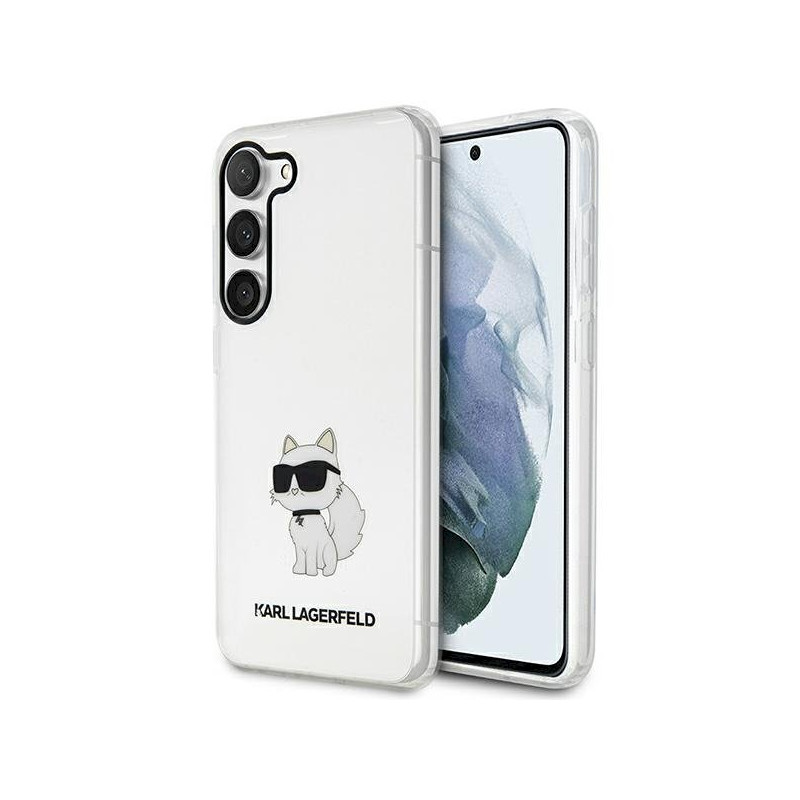 Karl Lagerfeld KLHCS23MHNCHTCT Ikonik Choupette Hardcase for S23+ S916 / transparent
