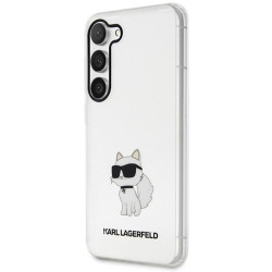 Karl Lagerfeld KLHCS23MHNCHTCT Ikonik Choupette Hardcase for S23+ S916 / transparent