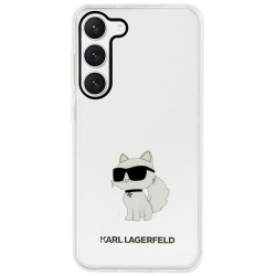 Karl Lagerfeld KLHCS23MHNCHTCT Ikonik Choupette Hardcase for S23+ S916 / transparent