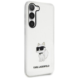 Karl Lagerfeld KLHCS23MHNCHTCT Ikonik Choupette Hardcase for S23+ S916 / transparent
