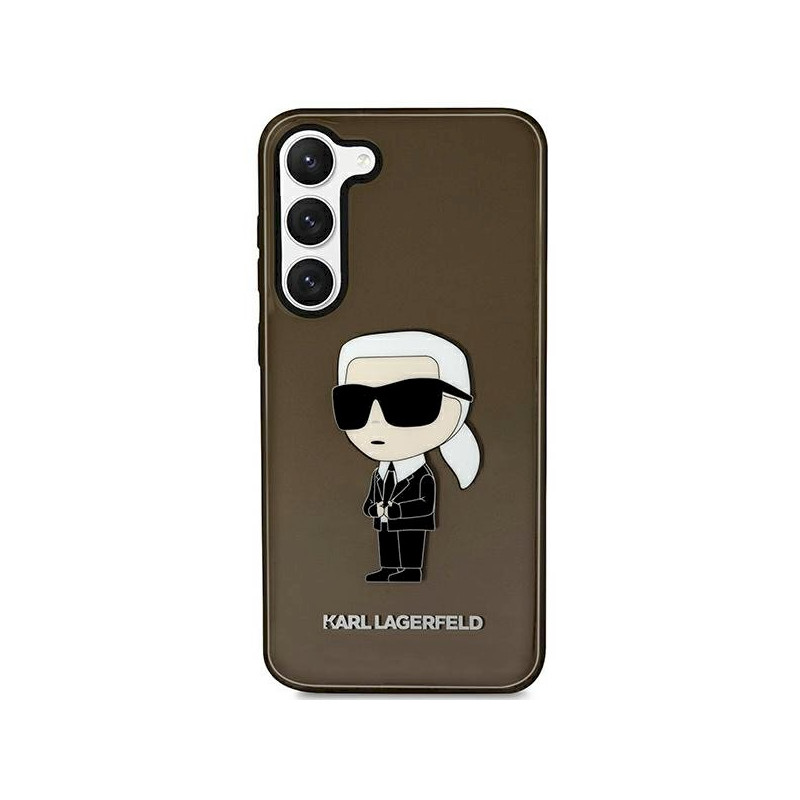 Karl Lagerfeld KLHCS23MHNIKTCK Hardcase Ikonik for Samsung Galaxy S23+ / black