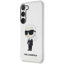 Karl Lagerfeld KLHCS23MHNIKTCT S23+ S916 Ikonik Hardcase / transparent