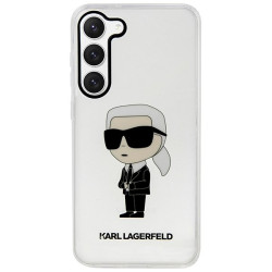 Karl Lagerfeld KLHCS23MHNIKTCT S23+ S916 Ikonik Hardcase / transparent