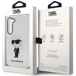 Karl Lagerfeld KLHCS23MHNIKTCT S23+ S916 Ikonik Hardcase / transparent