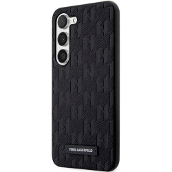 Karl Lagerfeld KLHCS23MSAKLHPK S23+ S916 Hardcase Saffiano Mono Metal Logo / black