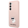 Karl Lagerfeld KLHCS23MSNCHBCP Hardcase for Samsung Galaxy S23+ / pink