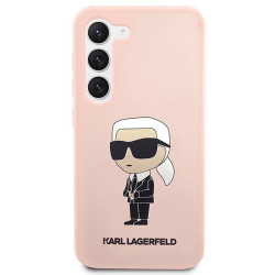 Karl Lagerfeld KLHCS23MSNIKBCP S23+ S916 hardcase Silicone Ikonik / pink