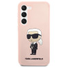 Karl Lagerfeld KLHCS23MSNIKBCP S23+ S916 hardcase Silicone Ikonik / pink