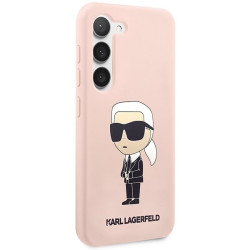 Karl Lagerfeld KLHCS23MSNIKBCP S23+ S916 hardcase Silicone Ikonik / pink