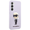 Karl Lagerfeld KLHCS23MSNIKBCU S23+ S916 hardcase Silicone Ikonik / purple