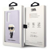 Karl Lagerfeld KLHCS23MSNIKBCU S23+ S916 hardcase Silicone Ikonik / purple