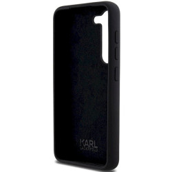 Karl Lagerfeld KLHCS23SSMHKCNPK S23 S911 Hardcase Silicone Karl&Choupette Metal Pin / black