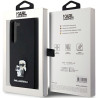 Karl Lagerfeld KLHCS23SSMHKCNPK S23 S911 Hardcase Silicone Karl&Choupette Metal Pin / black