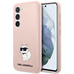 Karl Lagerfeld KLHCS23SSNCHBCP S23 S911 hardcase Silicone Choupette / pink