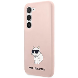 Karl Lagerfeld KLHCS23SSNCHBCP S23 S911 hardcase Silicone Choupette / pink