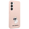 Karl Lagerfeld KLHCS23SSNCHBCP S23 S911 hardcase Silicone Choupette / pink