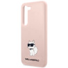 Karl Lagerfeld KLHCS23SSNCHBCP S23 S911 hardcase Silicone Choupette / pink