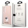Karl Lagerfeld KLHCS23SSNCHBCP S23 S911 hardcase Silicone Choupette / pink