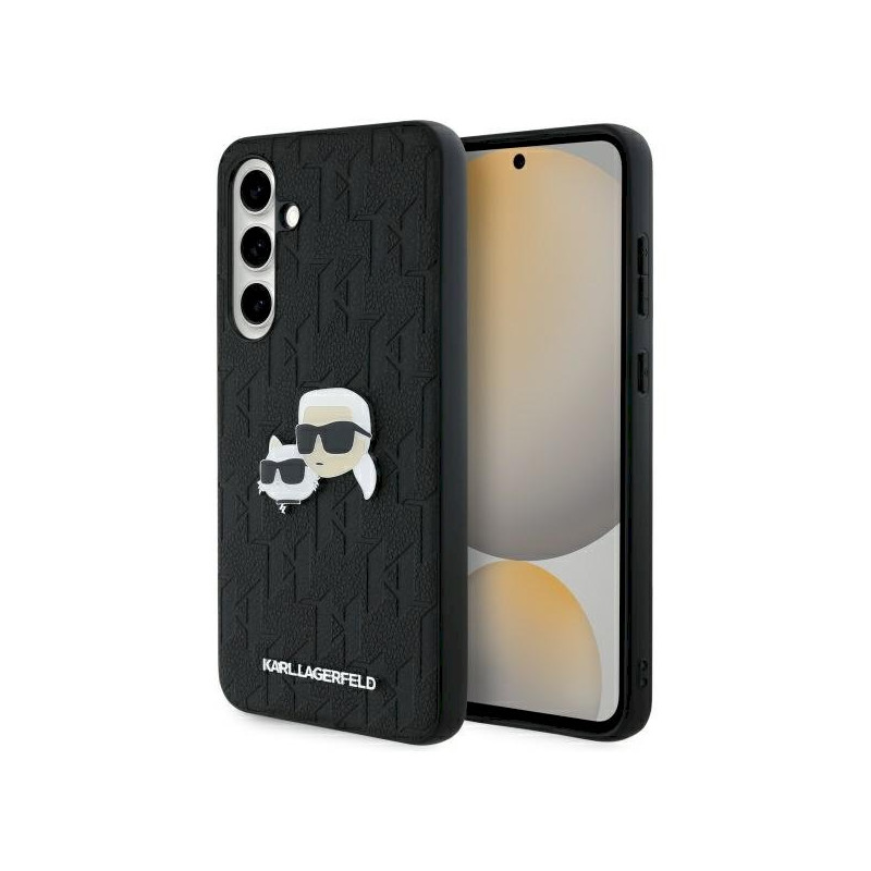 Karl Lagerfeld KLHCS24FEPGKLKCPK Sam S24 FE S721 Hardcase Monogram Karl & Choupette Head Pin / black
