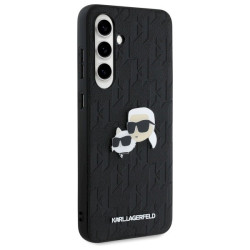 Karl Lagerfeld KLHCS24FEPGKLKCPK Sam S24 FE S721 Hardcase Monogram Karl & Choupette Head Pin / black