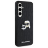 Karl Lagerfeld KLHCS24FEPGKLKCPK Sam S24 FE S721 Hardcase Monogram Karl & Choupette Head Pin / black