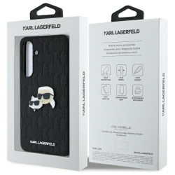 Karl Lagerfeld KLHCS24FEPGKLKCPK Sam S24 FE S721 Hardcase Monogram Karl & Choupette Head Pin / black