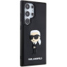 Karl Lagerfeld KLHCS24L3DRKINK 3D Rubber Ikonik Hardcase for Samsung Galaxy S24 Ultra S928 / black