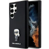 Karl Lagerfeld KLHCS24LSMHKNPK Silicone Ikonik Metal Pin for S24 Ultra S928 / black