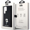 Karl Lagerfeld KLHCS24LSMHKNPK Silicone Ikonik Metal Pin for S24 Ultra S928 / black