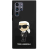 Karl Lagerfeld KLHCS24LSNIKBCK Hardcase Silicone Ikonik for Samsung Galaxy S24 Ultra S928 / black