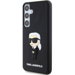 Karl Lagerfeld KLHCS24M3DRKINK Hardcase 3D Rubber Ikonik for Samsung Galaxy S24+ S926 / black
