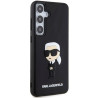 Karl Lagerfeld KLHCS24M3DRKINK Hardcase 3D Rubber Ikonik for Samsung Galaxy S24+ S926 / black