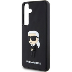 Karl Lagerfeld KLHCS24M3DRKINK Hardcase 3D Rubber Ikonik for Samsung Galaxy S24+ S926 / black
