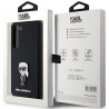 Karl Lagerfeld KLHCS24MSMHKNPK Silicone Ikonik Metal Pin for S24+ S926 / black