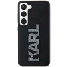 Karl Lagerfeld KLHCS24S3DMBKCK Hardcase 3D Rubber Glitter Logo for S24 S921 / black