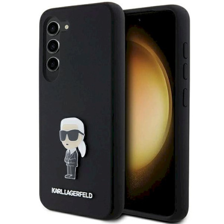 Karl Lagerfeld KLHCS24SSMHKNPK Silicone Ikonik Metal Pin for S24 S921 / black